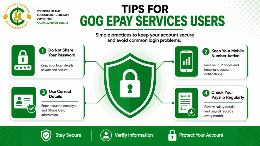 Tips for gog epay services users