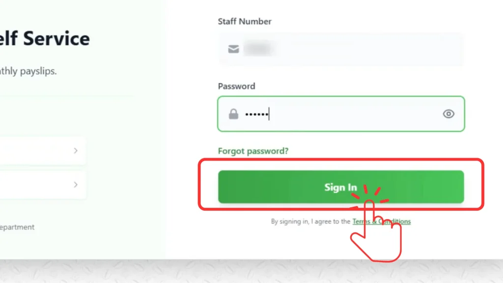 Gogepayservices Sign in page